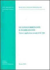 Le leggi irritanti e inabilitanti. Natura e applicazione secondo il CIC 1983