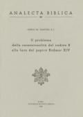 Il problema della recensionalità del Codice B alla luce del papiro Bodmer XIV