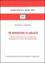 The introduction to Luke-acts