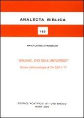 Salvaci, Dio dell'universo! Studio dell'eucologia di Sir 36H,1-17