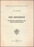 Der Merismus. Im Biblisch-Ebraischen und Nordwestsemitischen