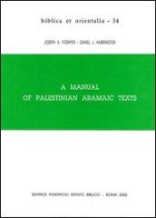 A Manual of palestinian aramaic texts