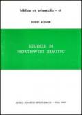 Studies in northwest semitic