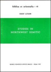 Studies in northwest semitic