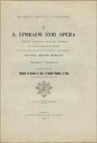 Ephraem Syri opera