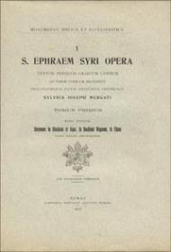 Ephraem Syri opera