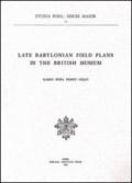 Late babylonian field plans in the British Museum