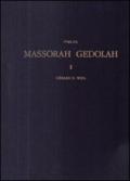 Massorah Gedolah. Iuxta codicem Leningradensem B 19a. 1: Catalogi