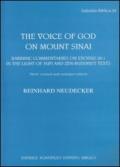 23: The voice of God on mount Sinai. Rabbinic commentaries on exodus 20:1 in the light of Sufi and Zen-Buddhist