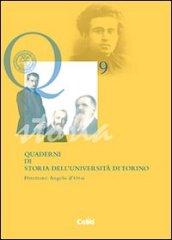 Quaderni di storia dell'Università di Torino. 9.