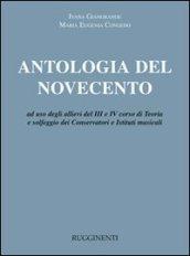 ANTOLOGIA DEL NOVECENTO