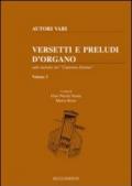Versetti e preludi d'organo sulle melodie del «Cantemus Domino»: 3