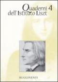 Quaderni dell'Istituto Liszt: 4