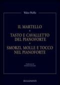 Il martello. Tasto e cavalletto del pianoforte. Smorzi, molle e tocco nel pianoforte