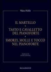 Il martello. Tasto e cavalletto del pianoforte. Smorzi, molle e tocco nel pianoforte