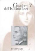 Quaderni dell'Istituto Liszt: 7