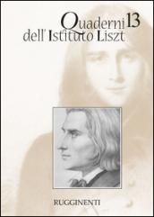 Quaderni dell'Istituto Liszt. 13.