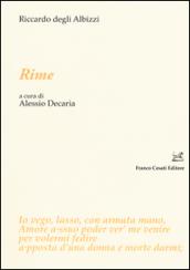 Rime. Ediz. critica