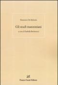 Gli studi manzoniani
