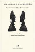 «Chi sono io? Chi altro c'è lì?» Prospettive letterarie dalla e sulla Svizzera italiana