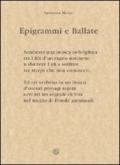 Epigrammi e ballate