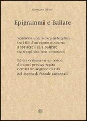 Epigrammi e ballate