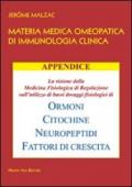 Materia medica omeopatica di immunologia clinica. Appendice