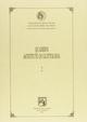 Quaderni della sezione di glottologia e linguistica del Dipartimento di studi medievali e moderni: 2