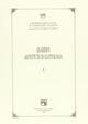 Quaderni della sezione di glottologia e linguistica del Dipartimento di studi medievali e moderni: 6