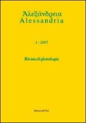 Alessandria. Rivista di glottologia: 1