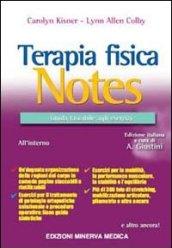 Terapia fisica Notes. Guida tascabile agli esercizi