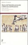 Storia dell'identità personale e della sua certificazione. Scheda segnaletica, documento d'identità e controllo nell'Europa moderna
