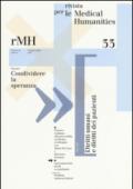 Rivista per le medical humanities (2016): 33