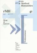 Rivista per le medical humanities (2018). Vol. 41: Modi di nascere (Settembre-dicembre).