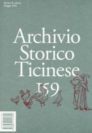 Archivio storico ticinese. Vol. 159