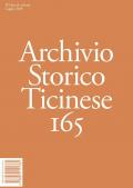 Archivio storico ticinese. Vol. 165