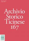 Archivio storico ticinese. Vol. 167