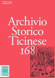 Archivio storico ticinese. Vol. 168