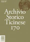 Archivio storico ticinese. Vol. 170