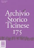 Archivio storico ticinese. Vol. 175