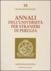 Annali dell'Università per stranieri di Perugia. Semestre Gennaio-Giugno 1993: 18