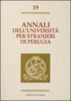 Annali dell'Università per stranieri di Perugia. Semestre Giugno-Dicembre 1993
