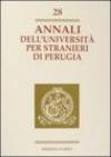 Annali dell'Università per stranieri di Perugia. Anno IX: 28