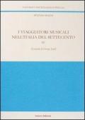 I viaggiatori musicali nell'Italia del Settecento. Vol. 4: Consuelo di George Sand.