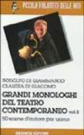 Grandi monologhi del teatro contemporaneo. 2.Uomo