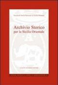 Archivio storico per la Sicilia orientale. Anno 2001