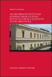 Nel ricordo di taluni casi di perizia medico-legale ritenuti curiosi e qualcuno anche spregevole