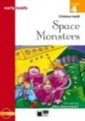 Space monsters. Con audiolibro (Primaria.English letture)