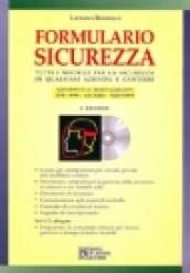 Formulario sicurezza. Con CD-ROM