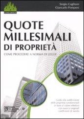 Quote millesimali di proprietà